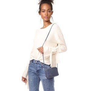 Madewell Tie-Cuff Pullover Sweater